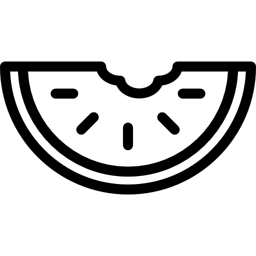 rebanada de waterlemmon  icono