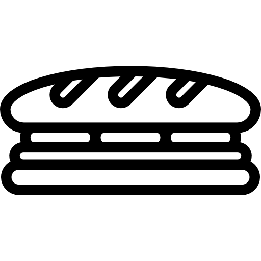 sándwich grande  icono