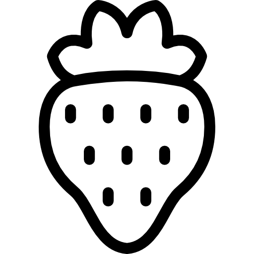 duża truskawka  ikona