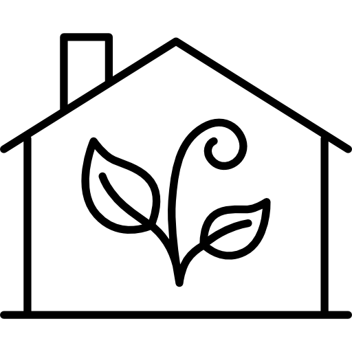 casa ecológica  icono