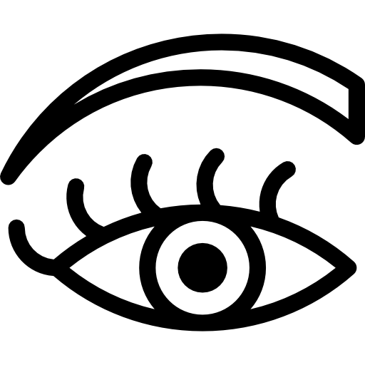 女性の目 Special Lineal icon