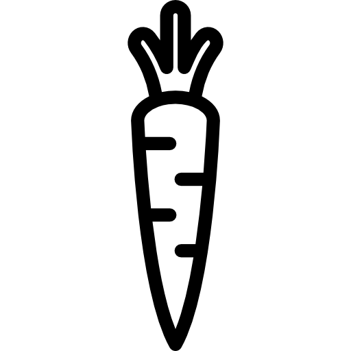 duża marchewka  ikona