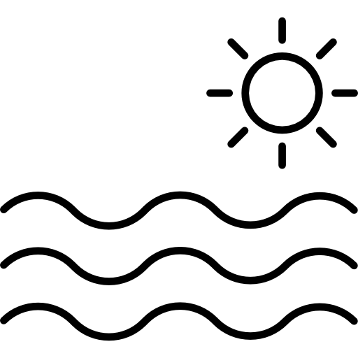 zee en zon  icoon
