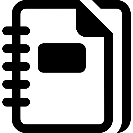 Hard Cover Notebook  icon