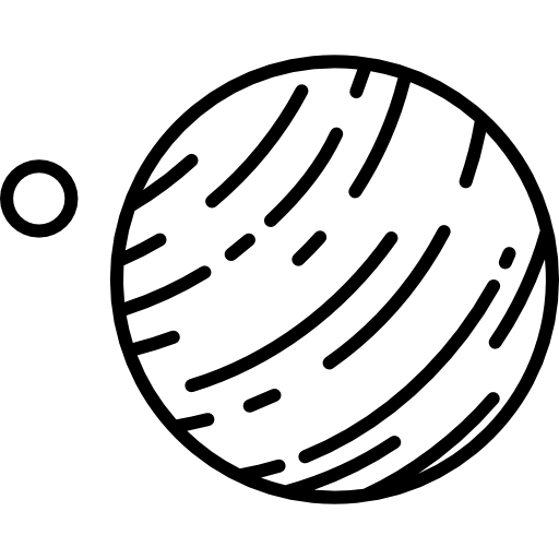 uranus mit satellit Special Lineal icon