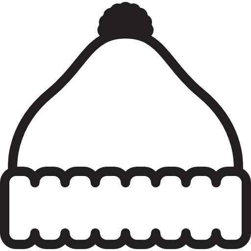 wełniany kapelusz  ikona