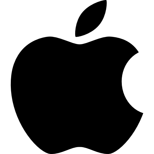 Большой логотип apple  иконка