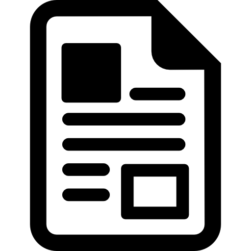 document texte  Icône