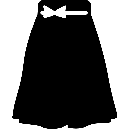 Длинная юбка  иконка