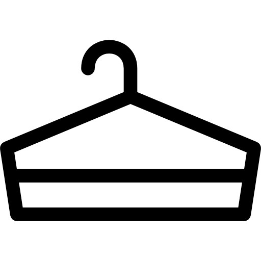 rechthoekige hanger  icoon