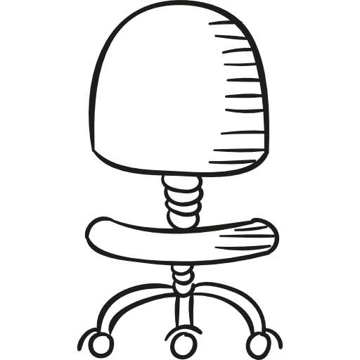 krzesło biurowe  ikona