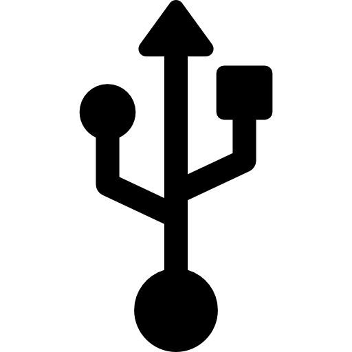puerto usb  icono