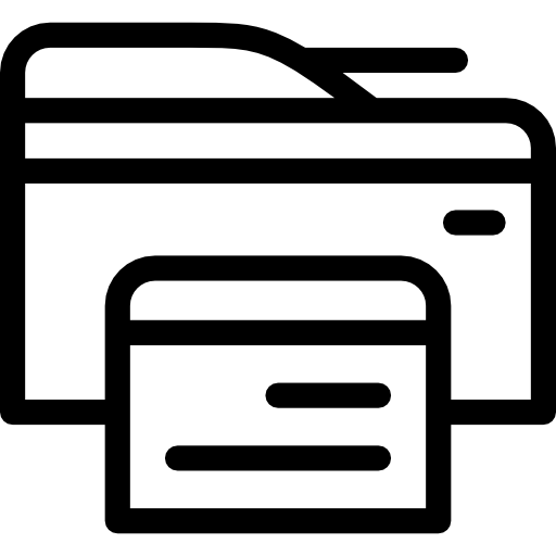 drukowanie dokumentu Special Lineal ikona