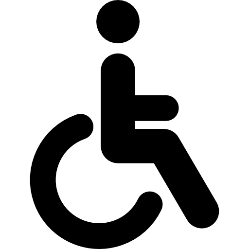 niepełnosprawny znak  ikona