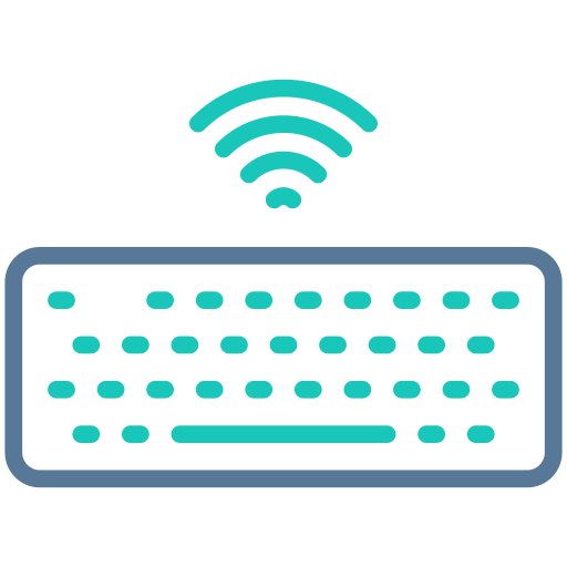 kabellose tastatur Generic Outline Color icon