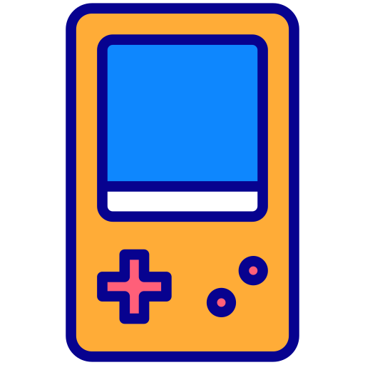 consola de jogos Generic Outline Color Ícone