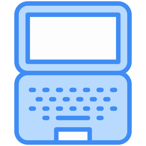 laptop Generic Blue icon