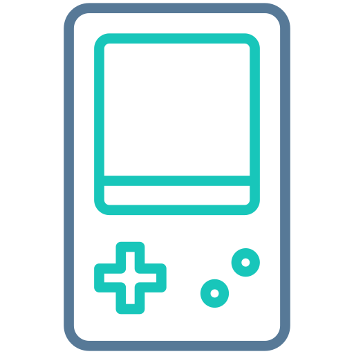 Game console Generic Outline Color icon