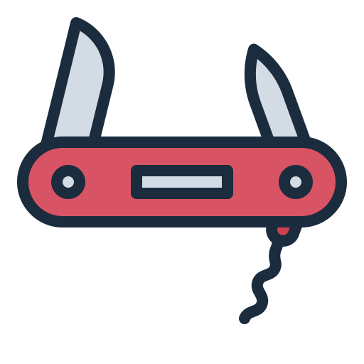 taschenmesser Generic Outline Color icon