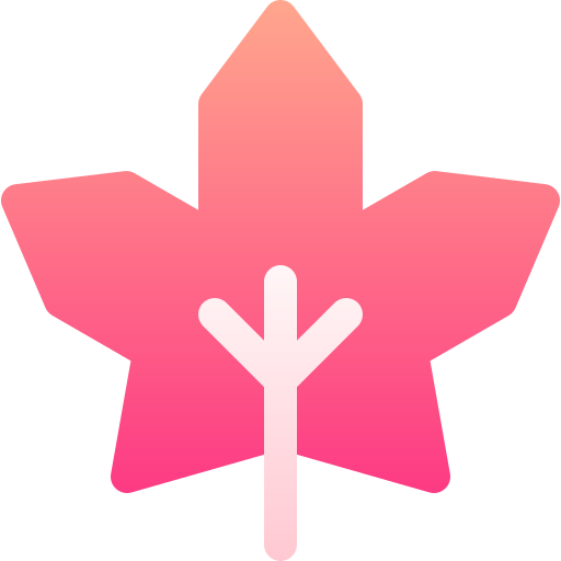 メープル Basic Gradient Gradient icon
