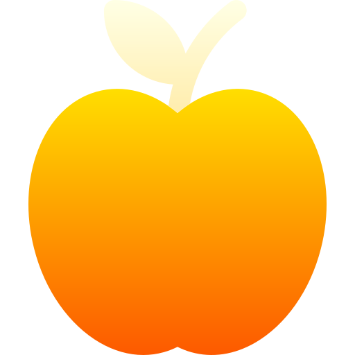 Яблоко Basic Gradient Gradient иконка