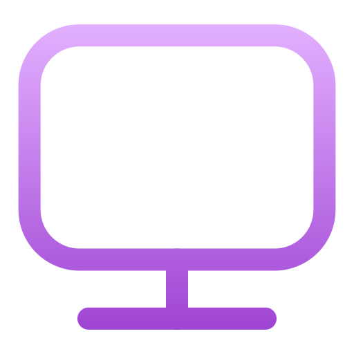 Tv Generic Gradient icon