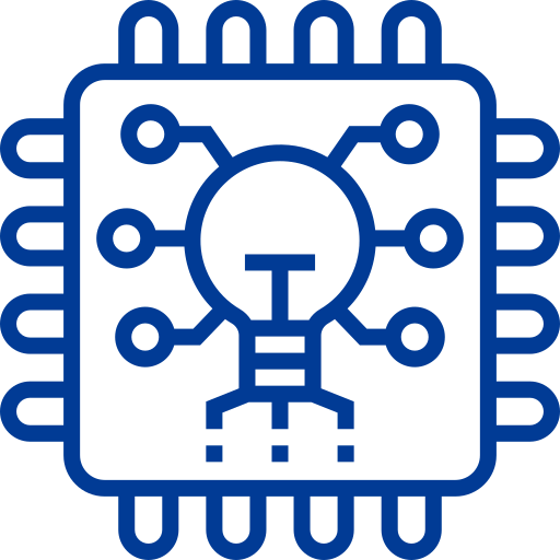 칩 Detailed bright Lineal icon