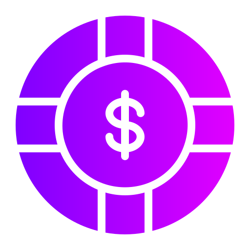 moneta Generic Flat Gradient ikona