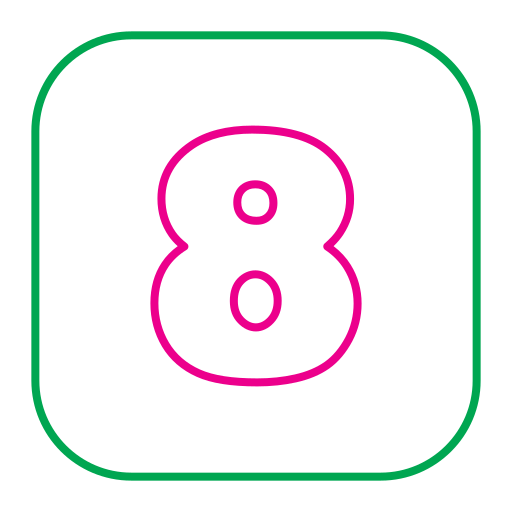 八 Generic Outline Color icon