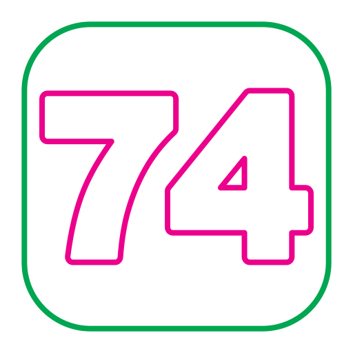 74 Generic Outline Color ikona