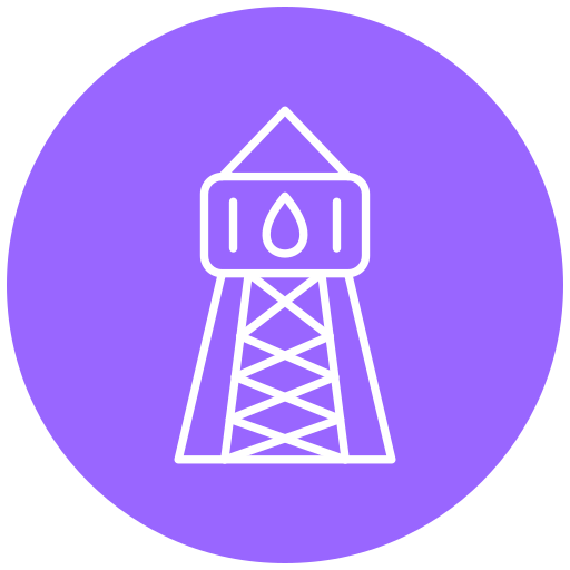 torre de agua Generic Flat icono