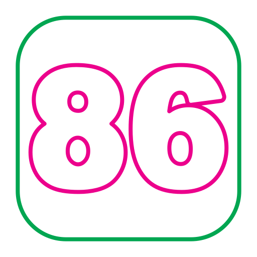86 Generic Outline Color icona