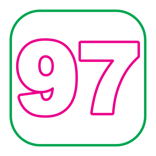 97 Generic Outline Color ikona
