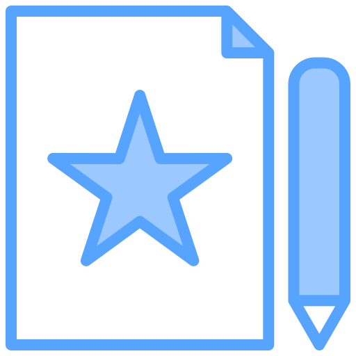 redacción de contenido Generic Blue icono