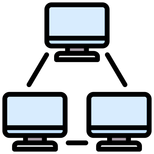 コンピューターネットワーク Generic Outline Color icon