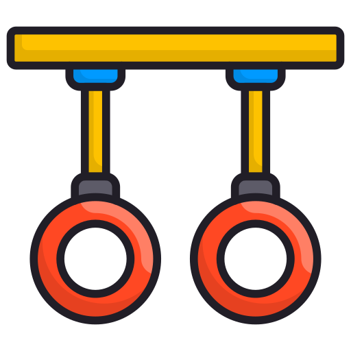 Gymnastic Generic Outline Color icon