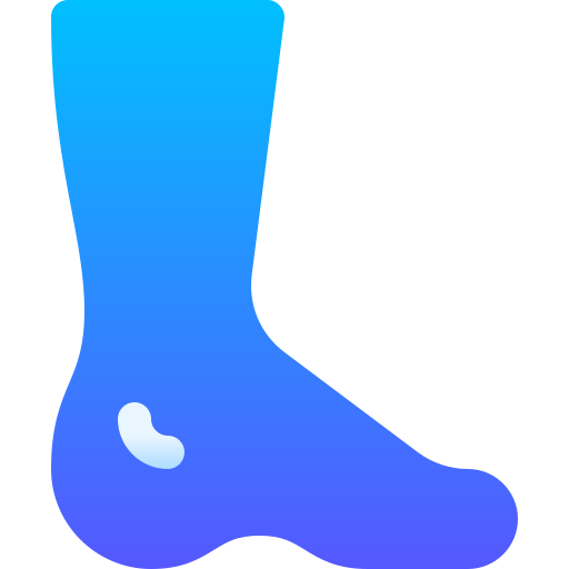 voet Basic Gradient Gradient icoon