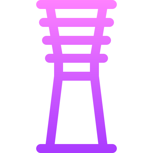 coluna Basic Gradient Lineal color Ícone