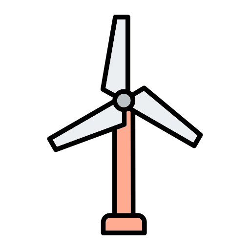 moulin à vent Generic Outline Color Icône