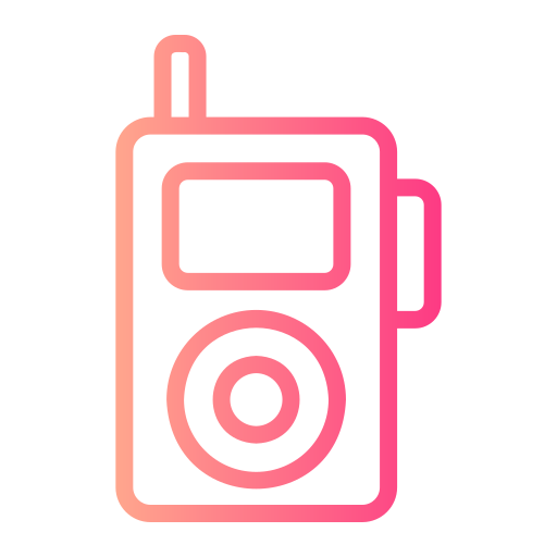 walkie-talkie Generic Gradient icoon