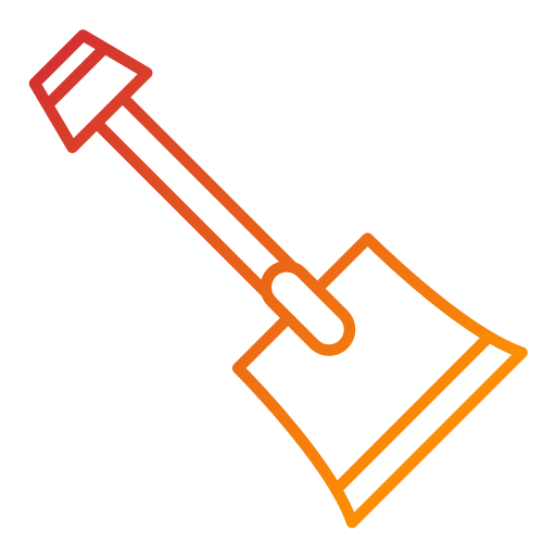 Shovel Generic Gradient icon