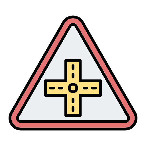 droga krzyżowa Generic Outline Color ikona