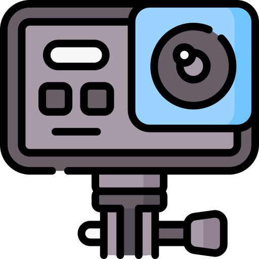 アクションカメラ Special Lineal color icon