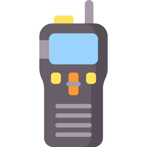 talkie walkie Special Flat Icône