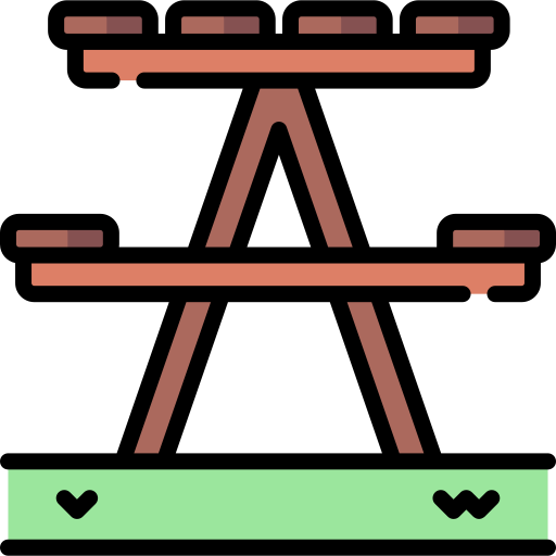 캠핑 테이블 Special Lineal color icon