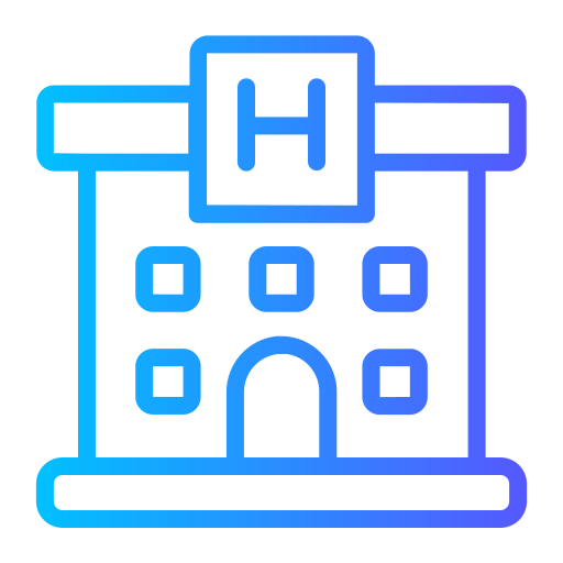 hotel Generic Gradient icon