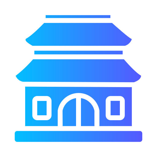 tempel Generic Flat Gradient icoon