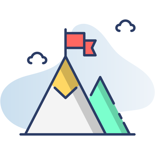 Mountain Generic Rounded Shapes icon