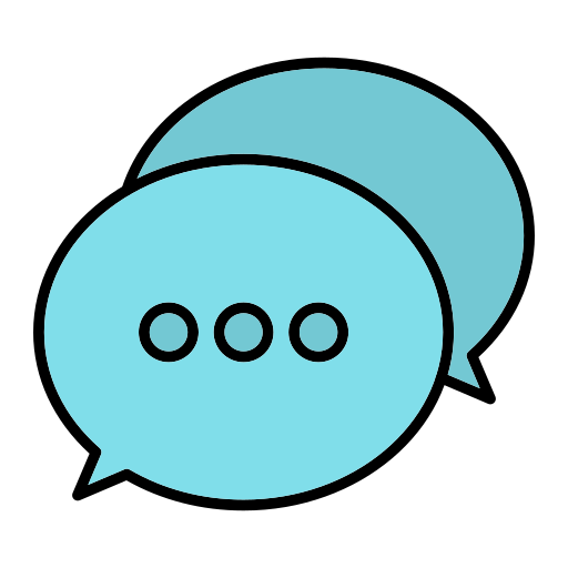 conversación Generic Outline Color icono