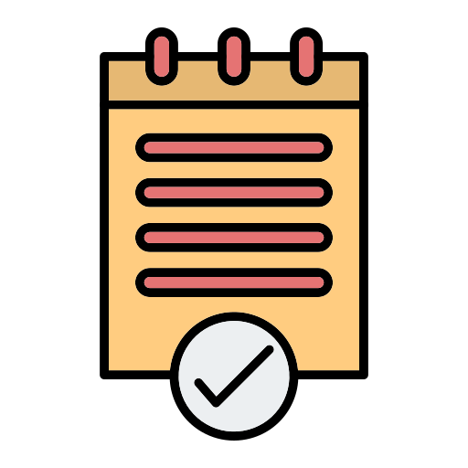 Order Generic Outline Color icon
